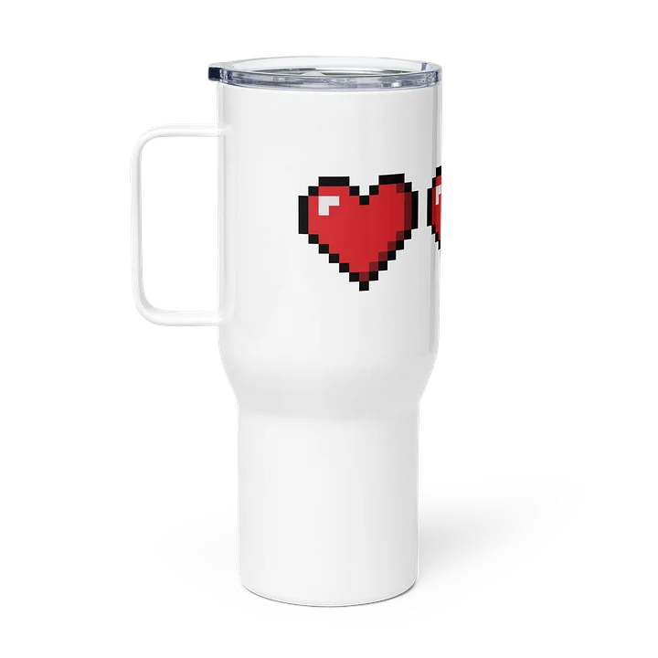 Gamer Hearts Stainless Steel Travel Mug product image (1)