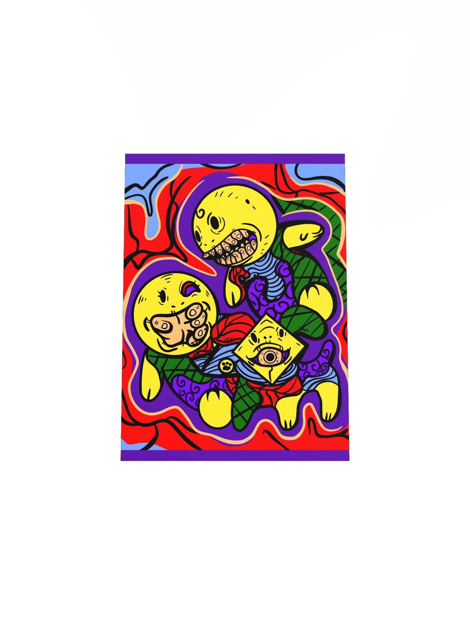 Psychedelic Matte Poster product image (7)