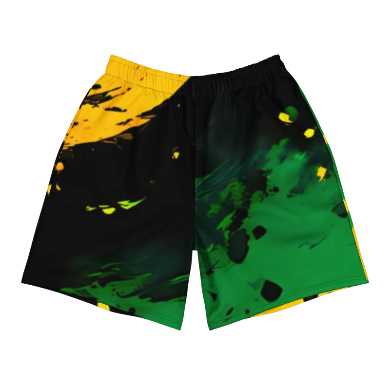 Vintage Jamaica Sport Print - Caribbean Apples | Athletic Long Shorts product image (1)