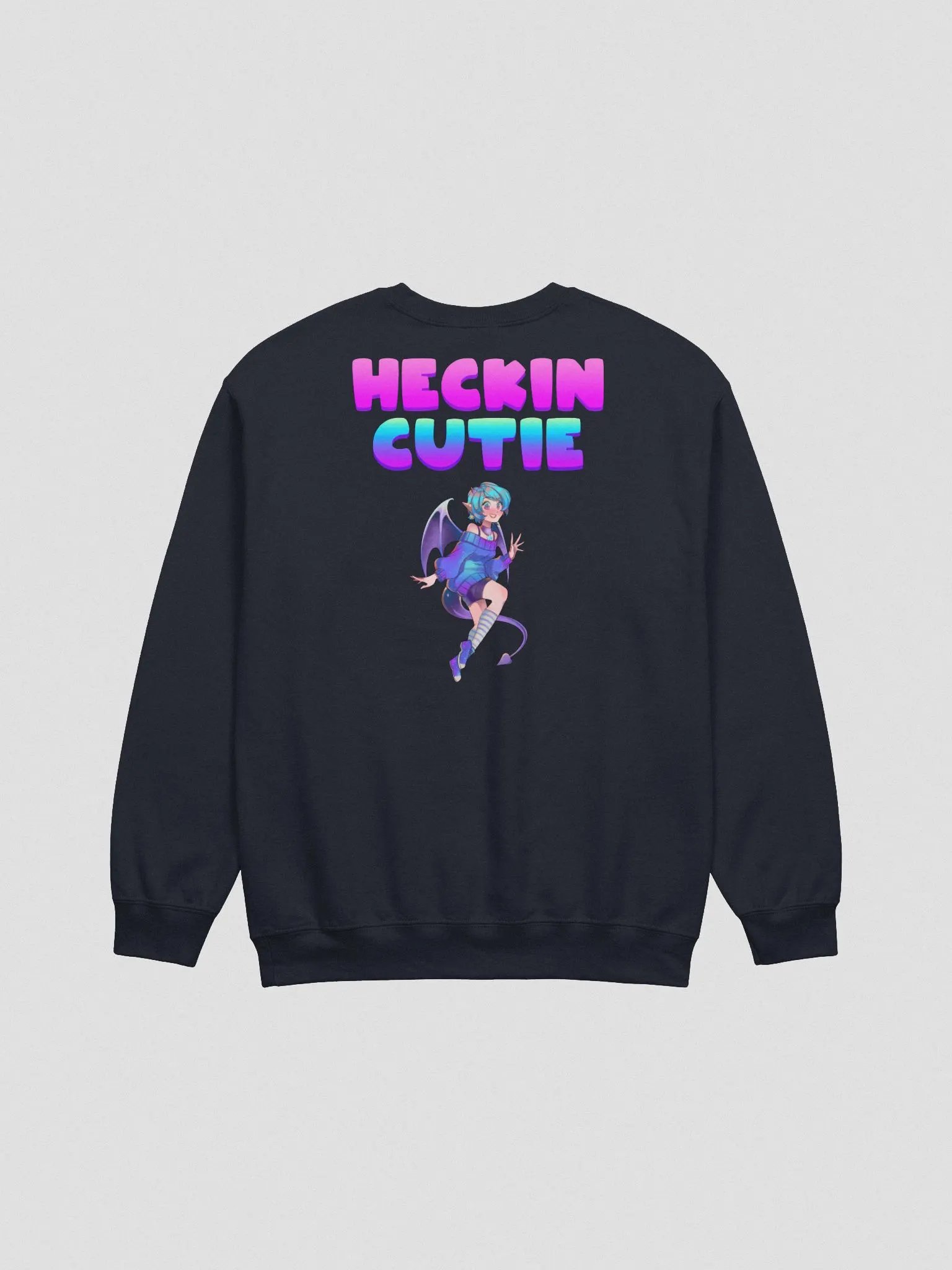 Pinipy x Heckin Cutie Double Sided Crewneck (Colour Options) product image (1)