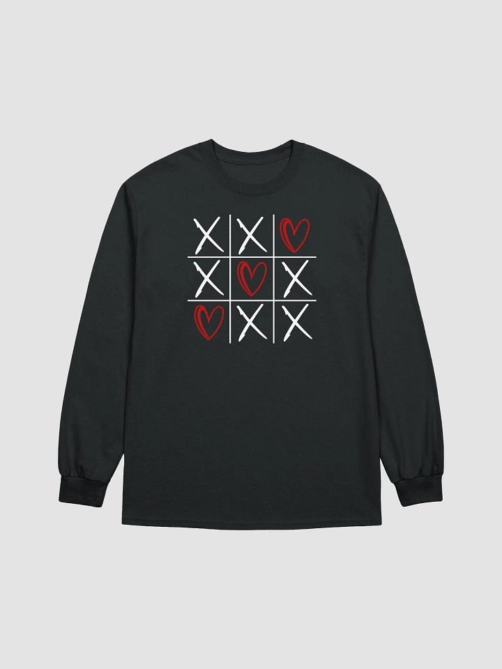 Love Always Wins: Valentine's Day Tic Tac Toe Longsleeve product image (1)