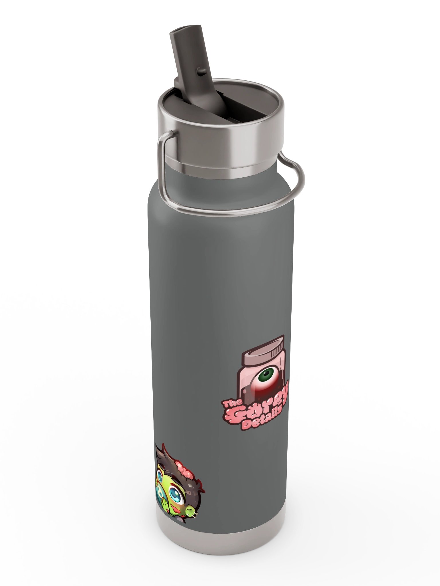 Thor Copper Vacuum Insulated Bottle with Straw Lid product image (26)