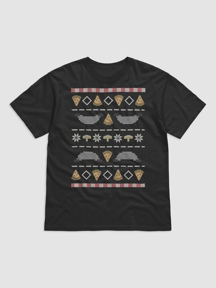 Ugly Holiday Pizza Short Sleeve T-Shirt product image (1)