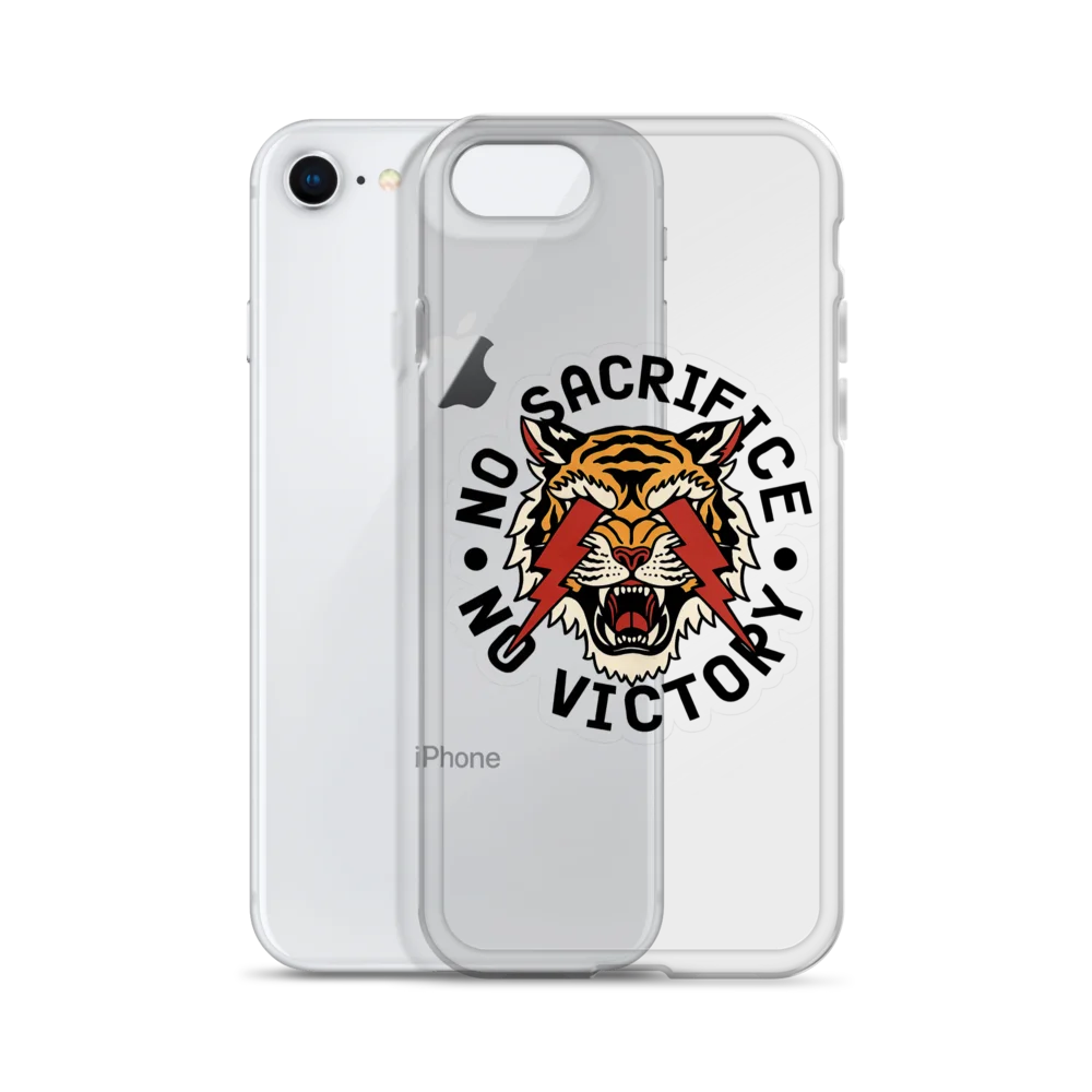 Fierce Tiger Bolt iPhone Clear Case product image (55)