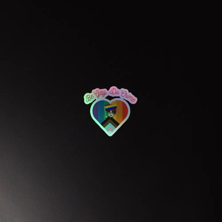Be Gay, Do Crime Sticker product image (2)