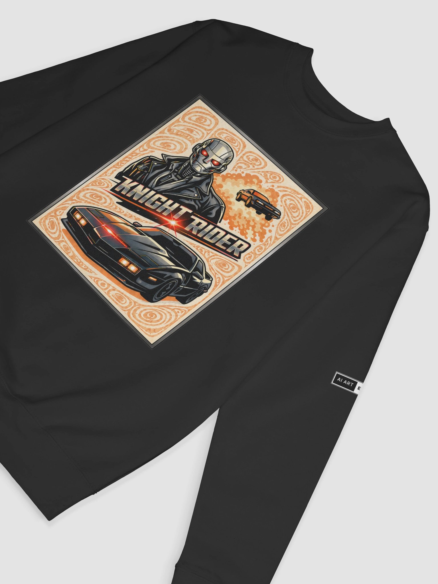 "KNIGHT RIDER" premium cotton sweatshirt product image (3)