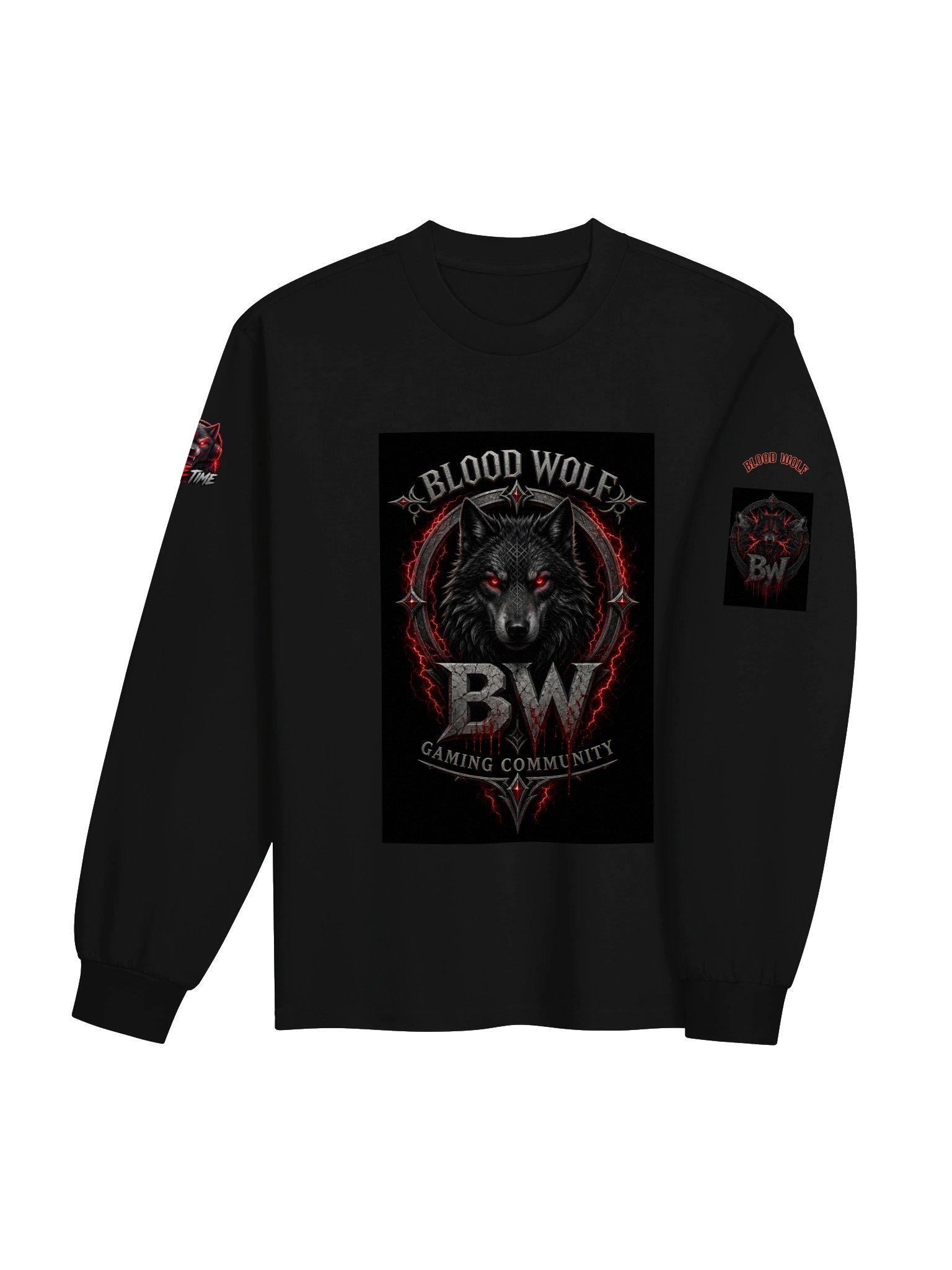 Blood Wolf BW Gaming Community Long Sleeve Tee product image (20)