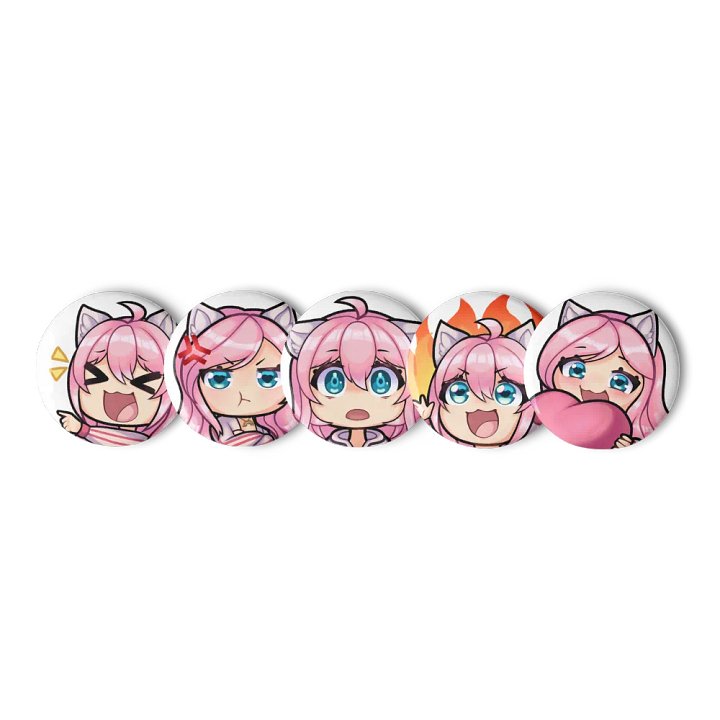 Mysteli Button Pins 2.5