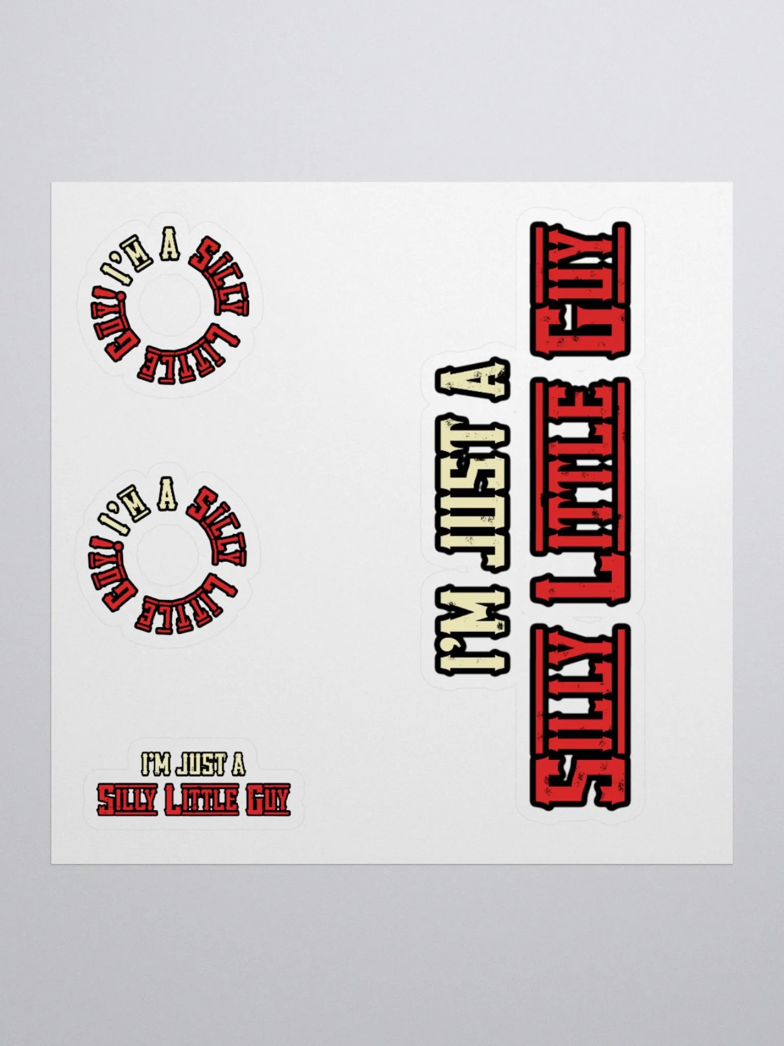 [[SILLY LITTLE GUY]] Sticker Set product image (1)