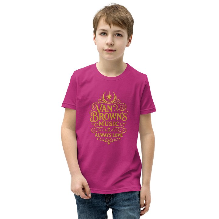 Golden Logo Youth T-Shirt product image (7)