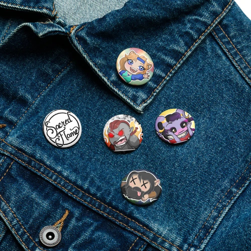 Main cast Emote Pins product image (16)