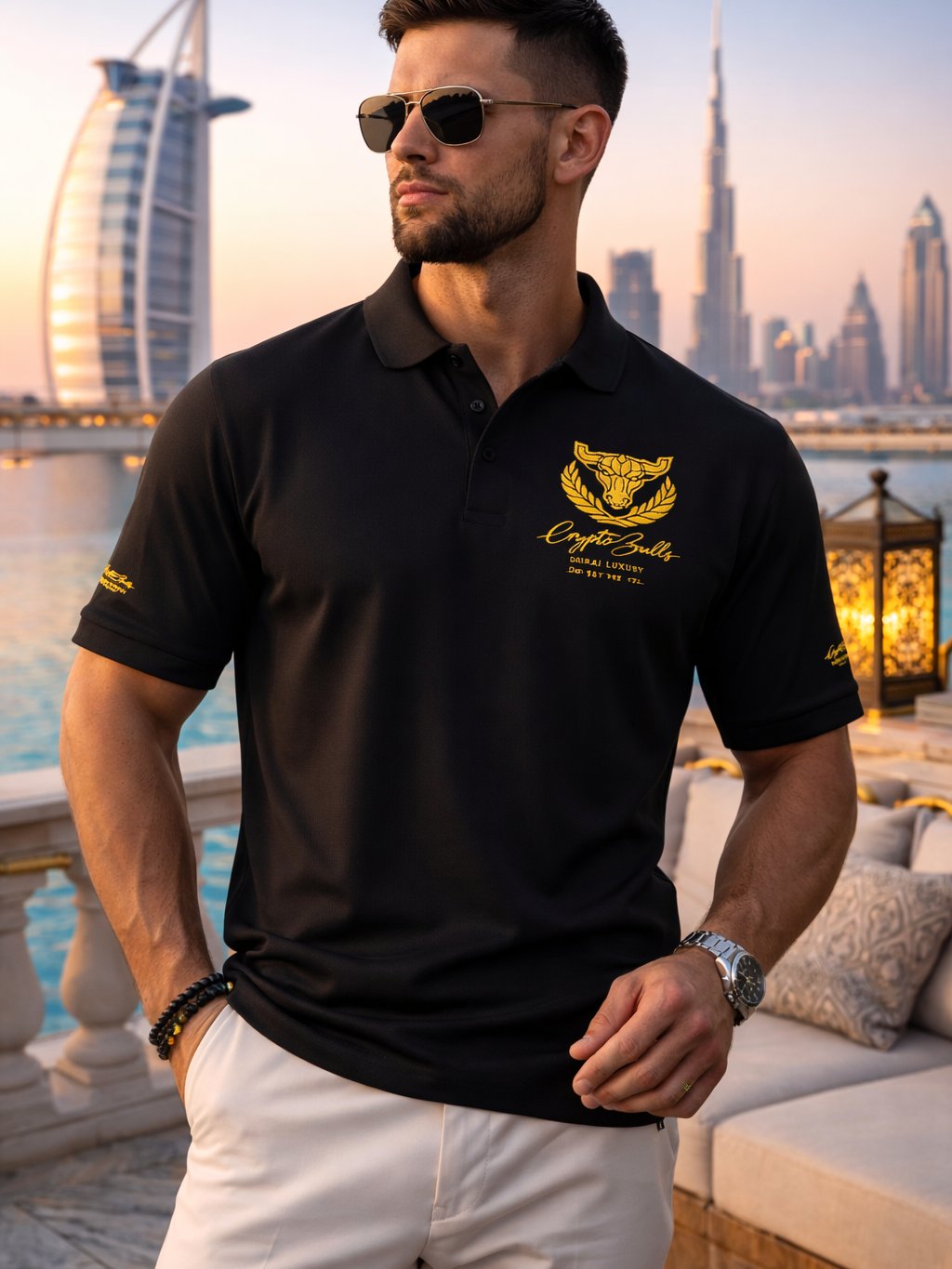 Bullish Executive Polo — Gold Crest - Men’s Collection product image (1)
