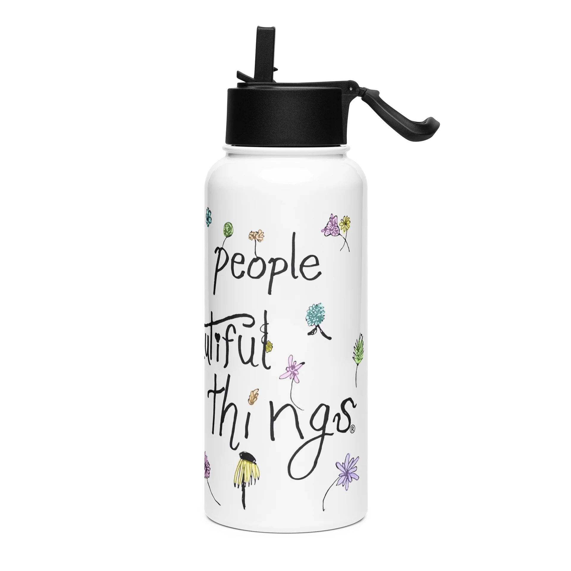 Ana's Wildflowers WATER BOTTLE product image (3)