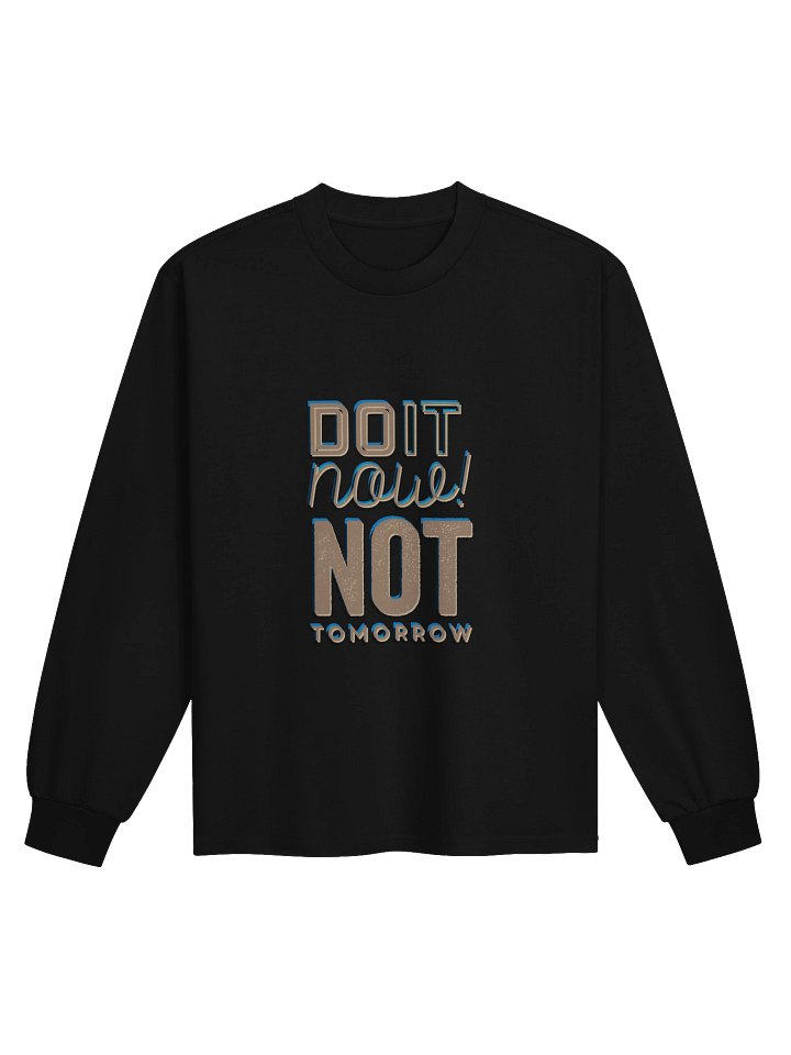 Now or Never Multicolored Long Sleeve Shirt product image (1)