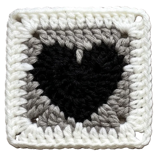 Perfect Heart Granny Square product image (1)