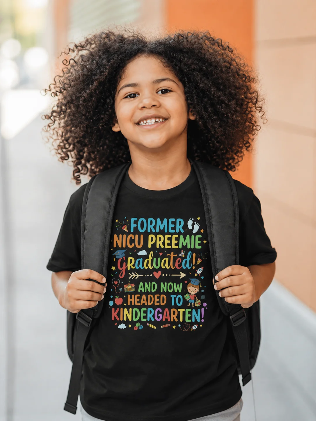 NICU Preemie Graduate Kindergarten Shirt — NICU Graduation Gift product image (1)