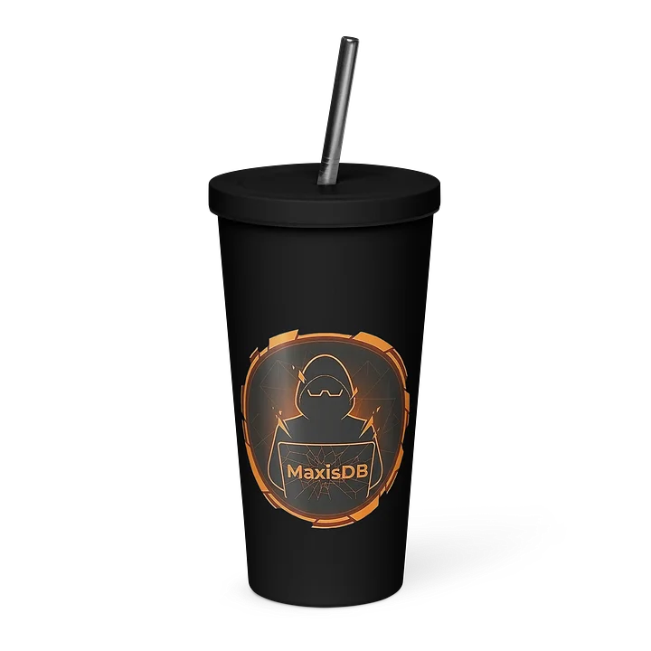 MaxisDB Orange Emblem Insulated Tumbler (20 oz) product image (1)