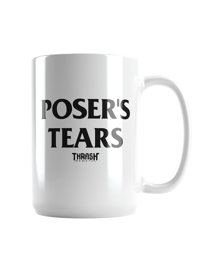 POSER'S TEARS WHITE MUG product image (2)