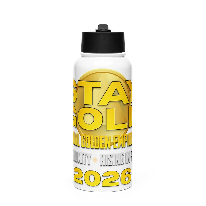 Stainless Steel Water Bottle with a Straw Lid product image (1)