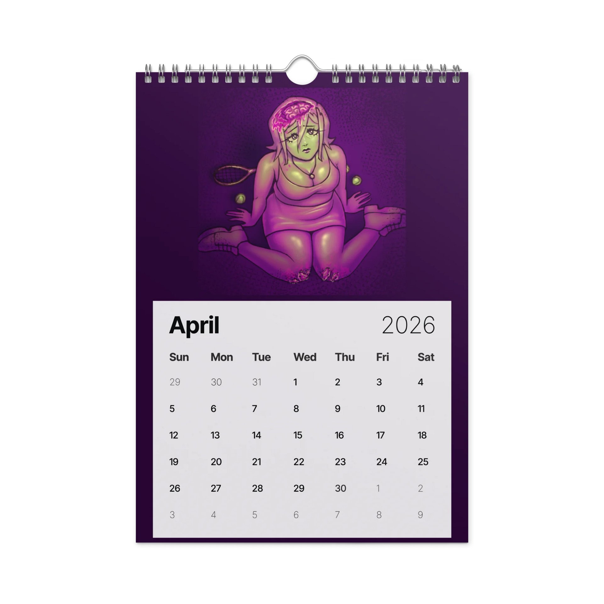 the year of ottonevergore 12-MONTH CALENDAR product image (3)