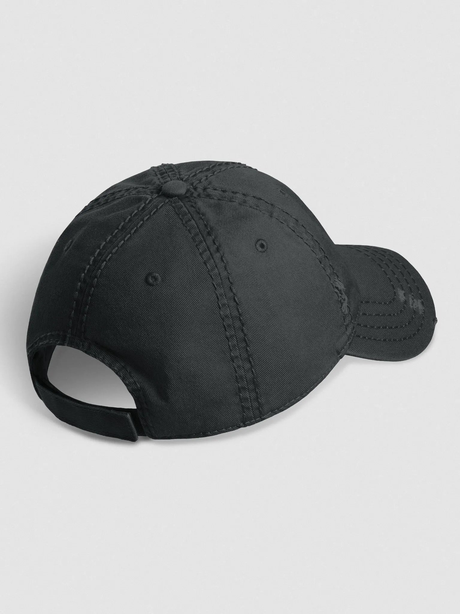 $DANCE DAD HAT - DISTRESSED - BLACK product image (4)