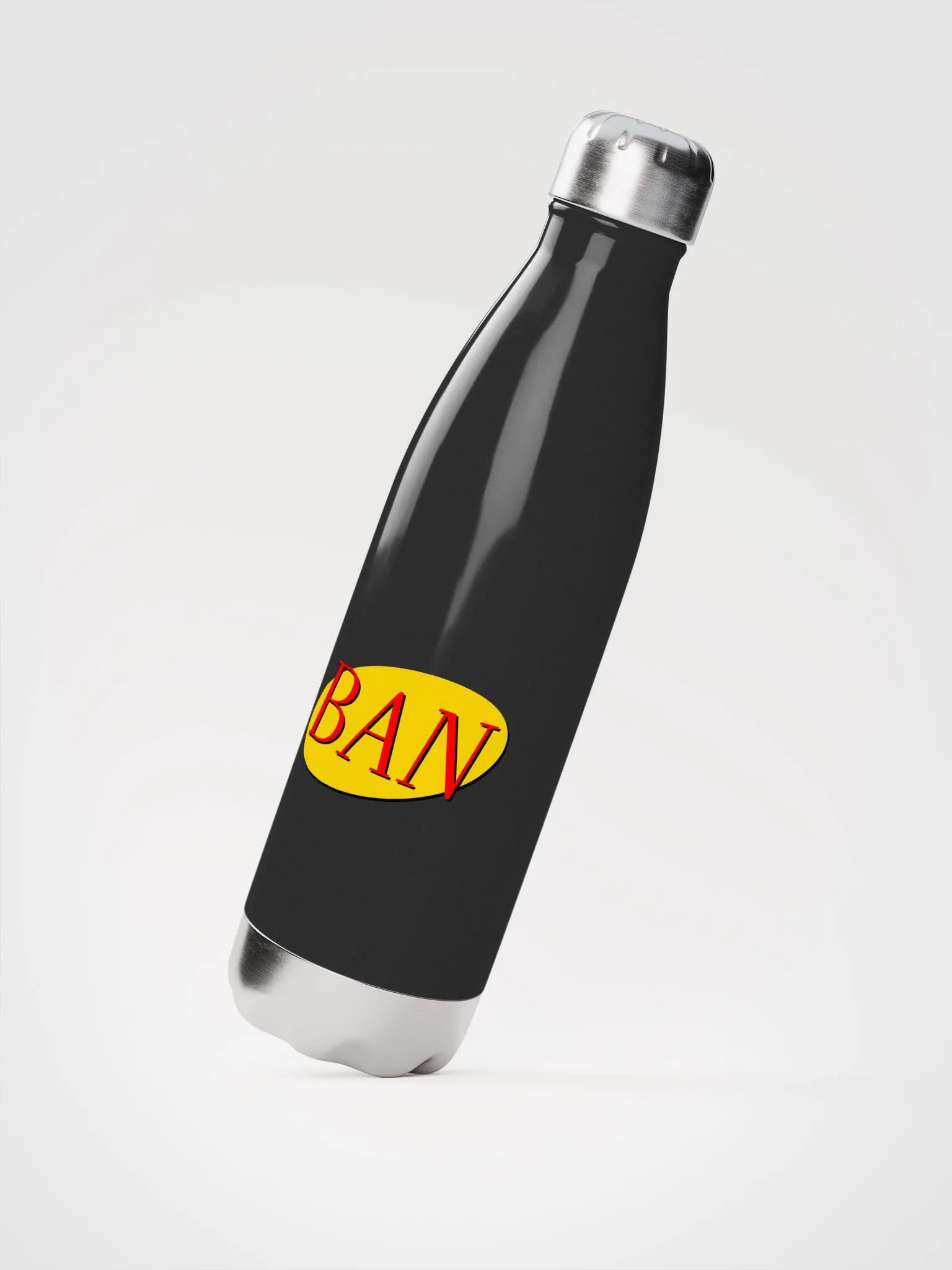BAN Logo water bottle product image (3)