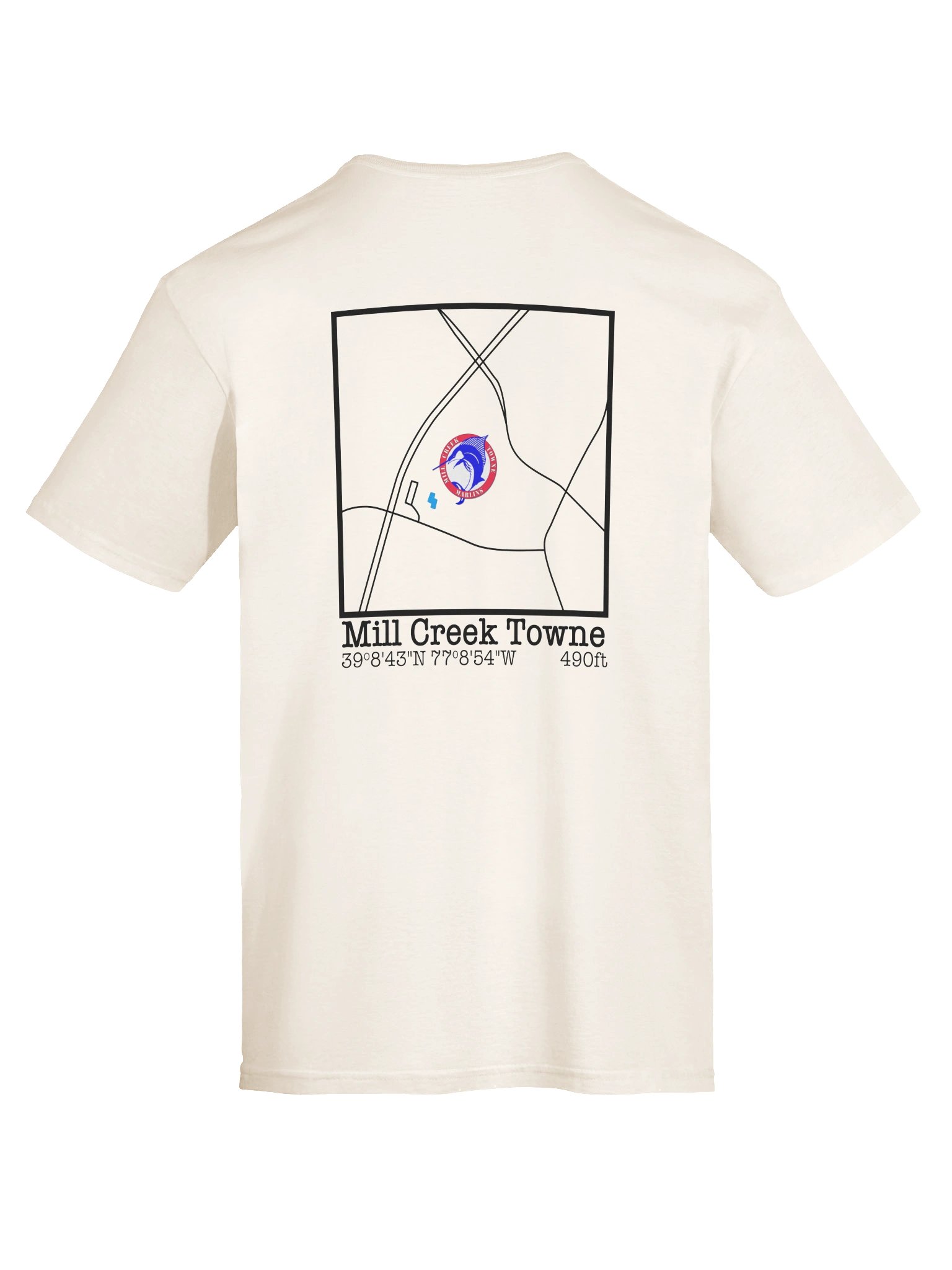 This Is Our House Map Back T-Shirt product image (8)