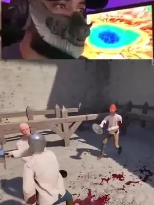 من الخوف صقع راسه | #wolfin9000 on #Twitch