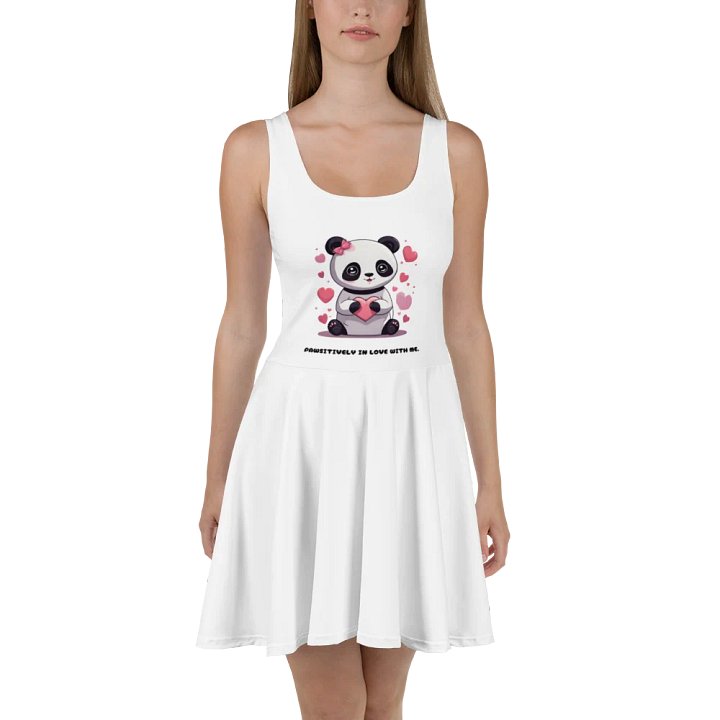 Panda Love All-Over Print Skater Dress product image (1)
