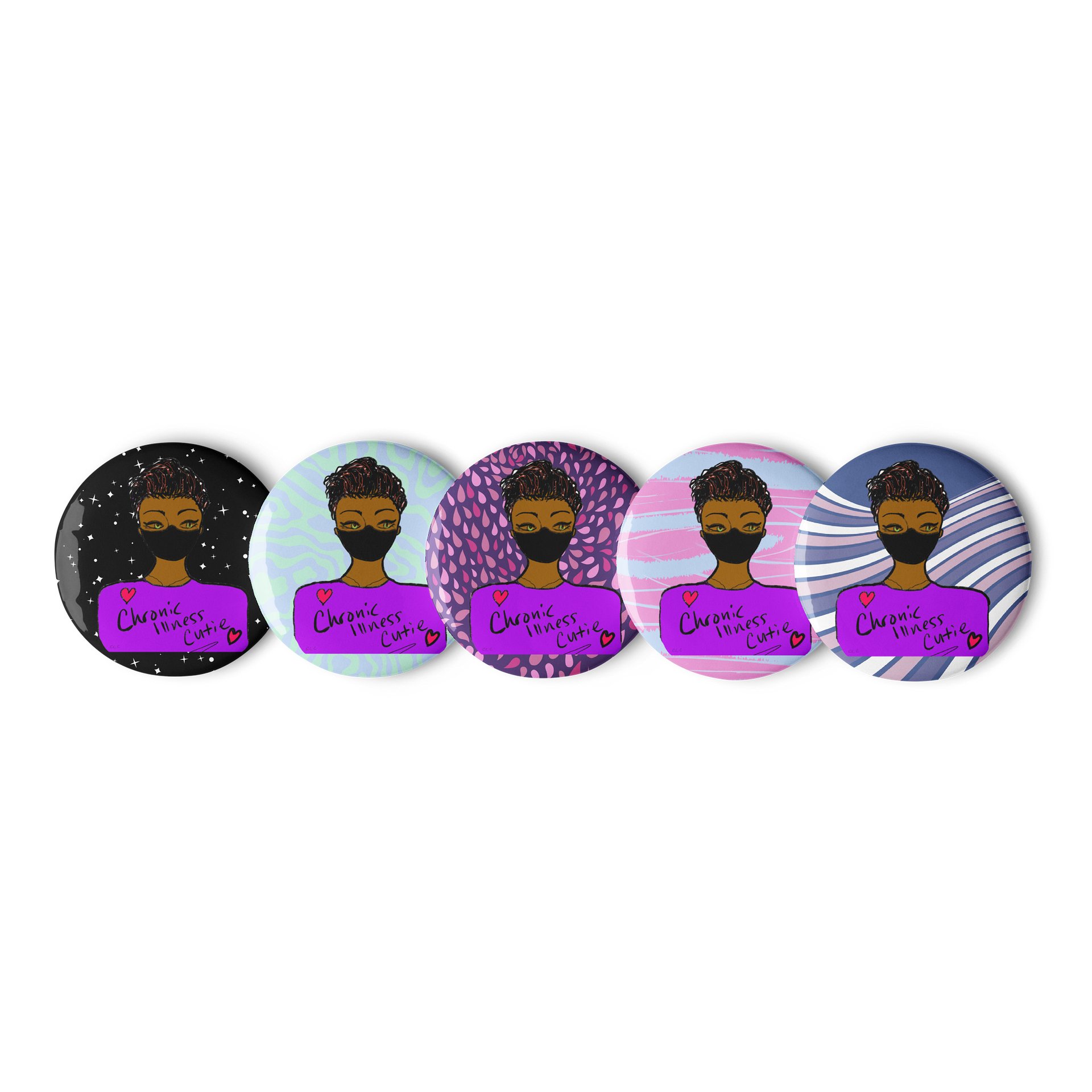 Chronic Illness Cutie button product image (1)