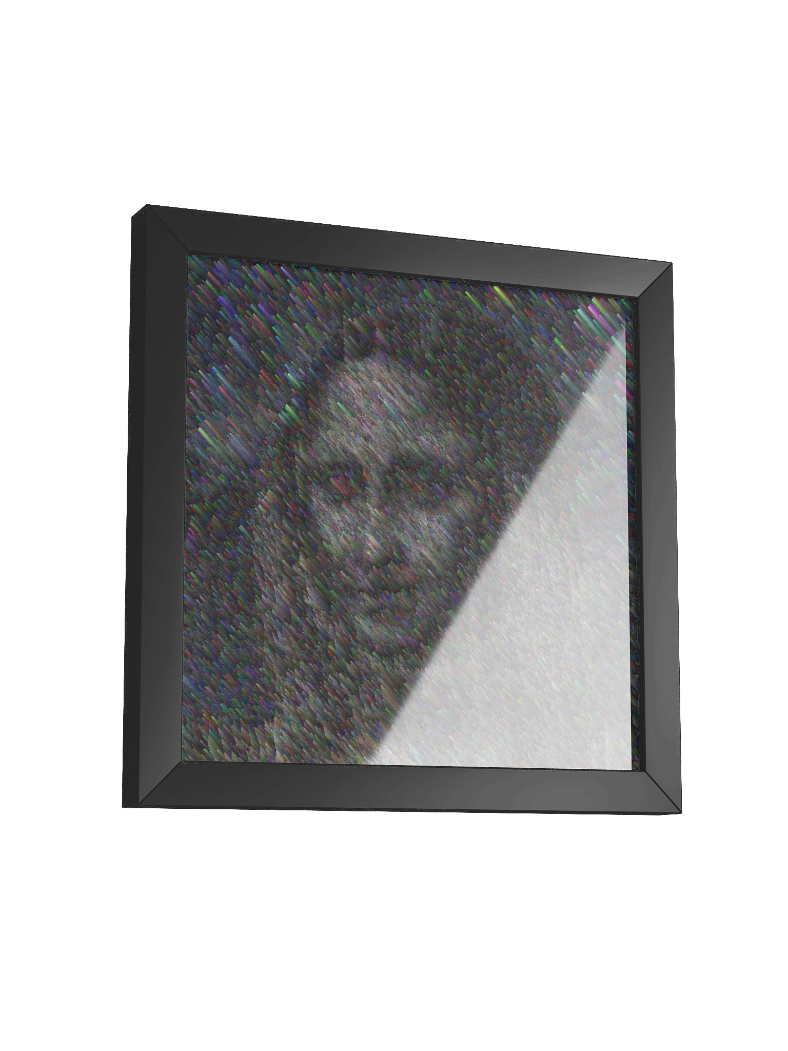 Framed Corrupted Mona Lisa Poster product image (3)