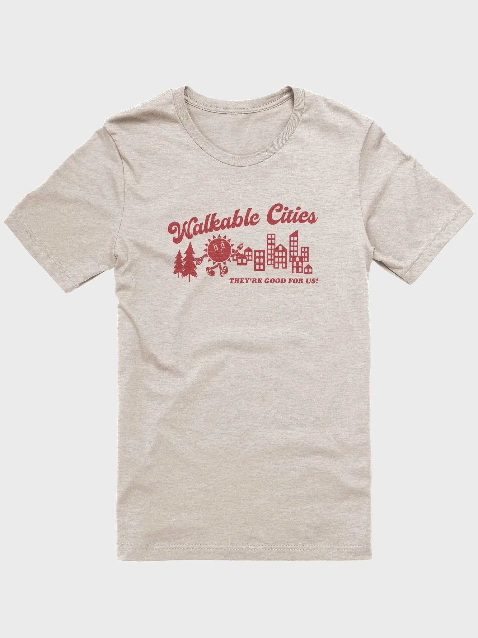 Walkable Cities Retro Tee product image (1)