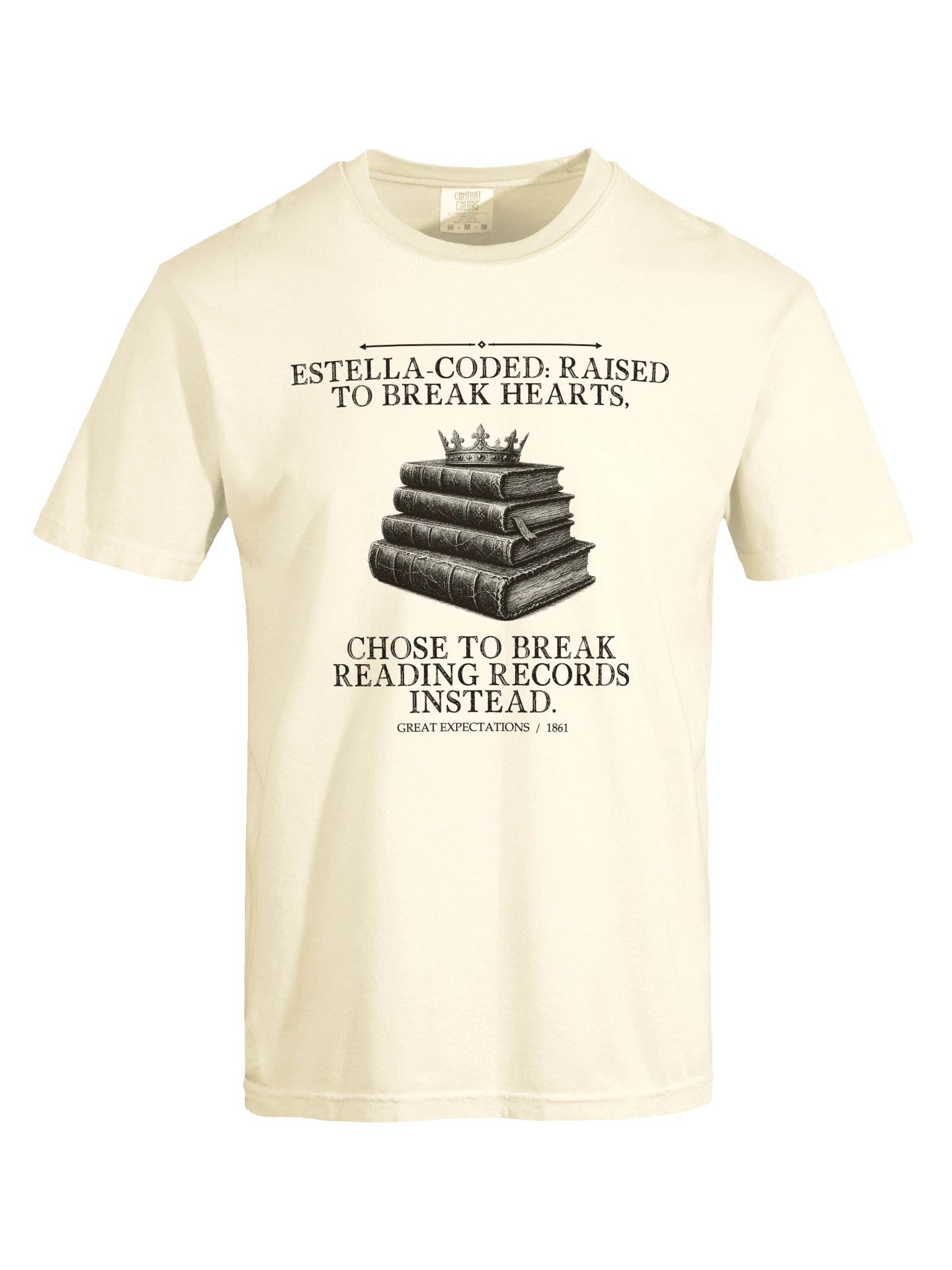 Estella Coded Raised Break Hearts Chose Break -- Great Expectations Tee (Light) product image (17)