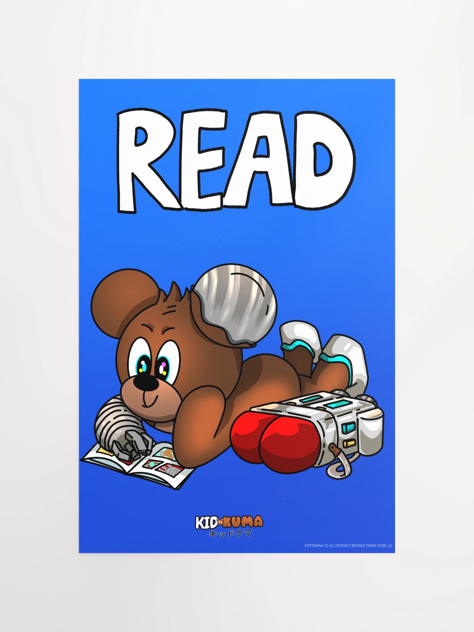Kid Kuma 'READ' Poster (2nd Edition) product image (12)
