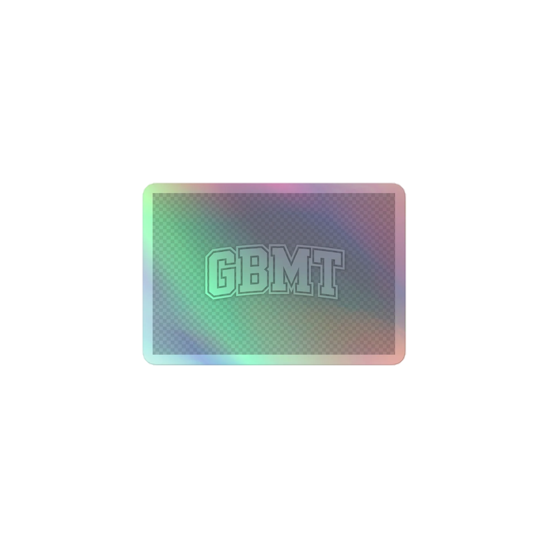 GBMT Holographic Sticker – Move With Purpose Edition product image (1)