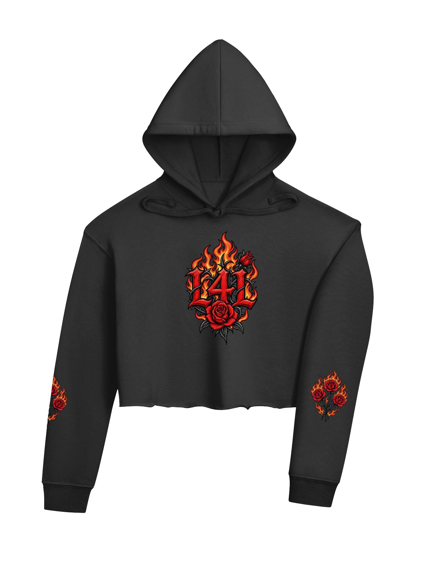 L4L Set the Legacy Ablaze Crop Hoodie product image (4)