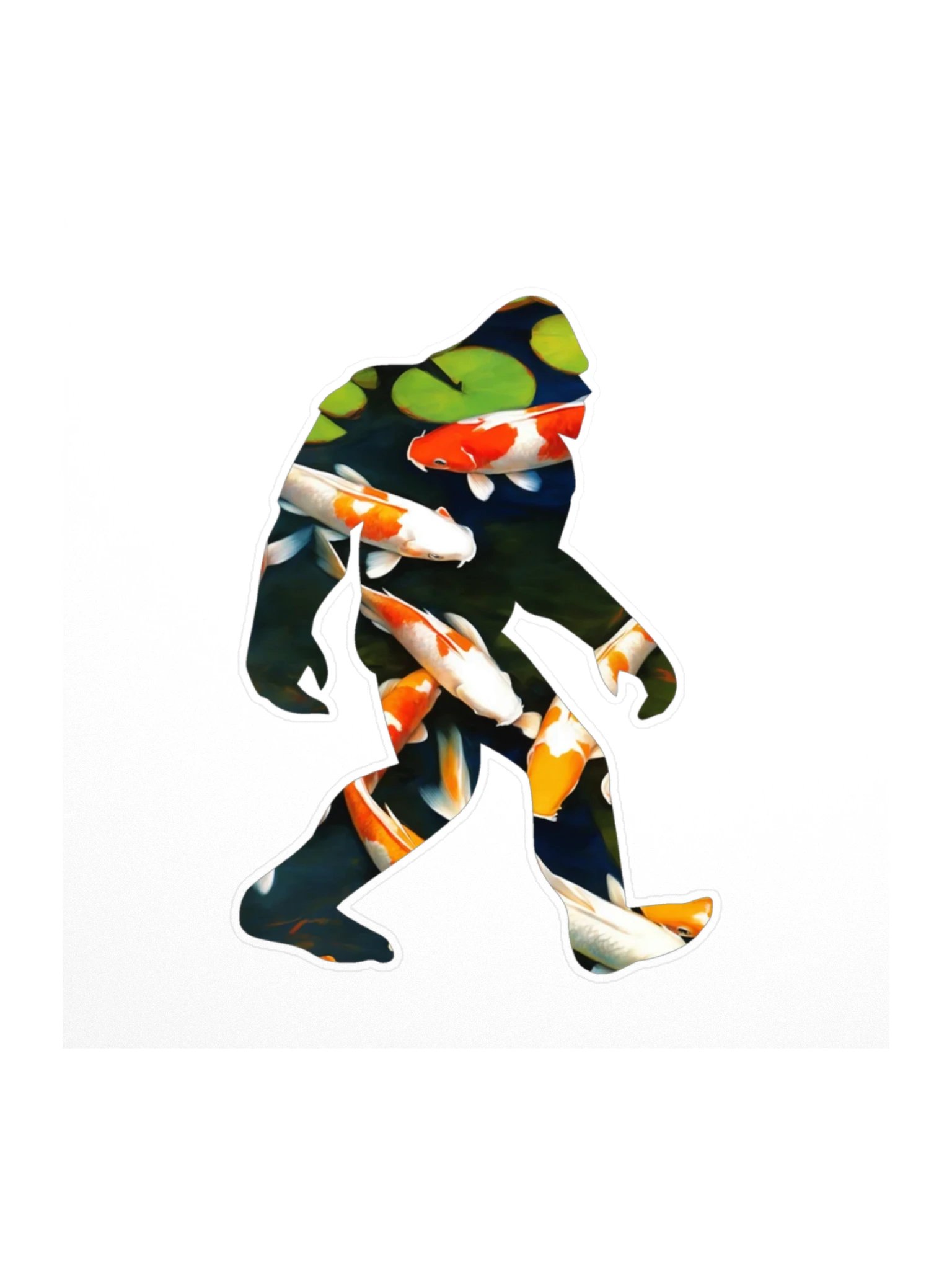 Koi Pond Sticker product image (1)