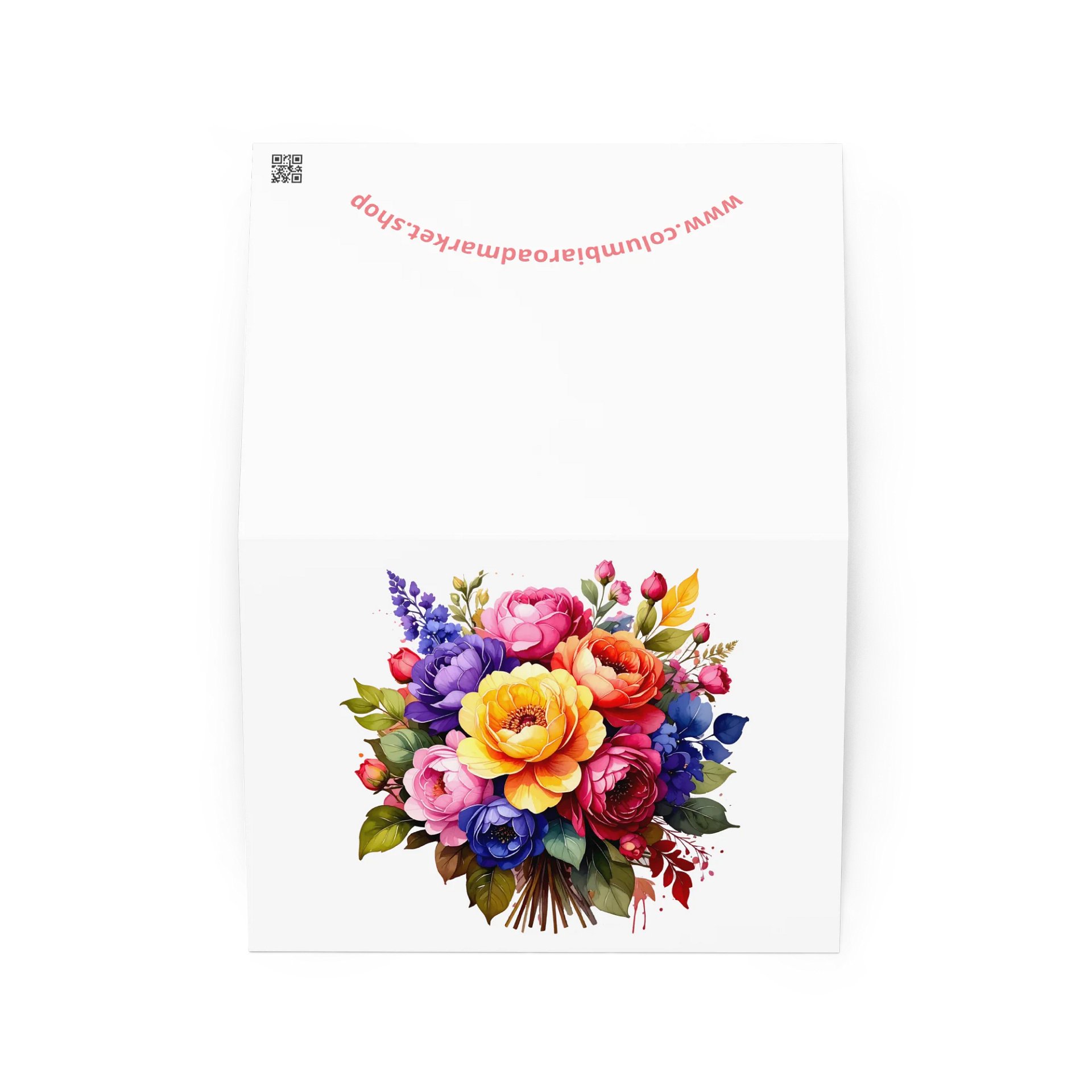 Columbia Road Market Floral Greeting Card product image (2)