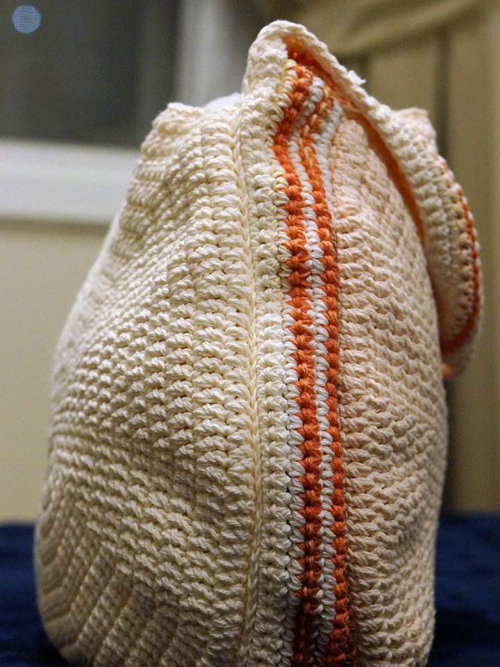 Straw bag crochet pattern product image (1)