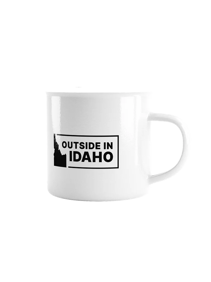 Outside in Idaho Enamel Mug product image (1)