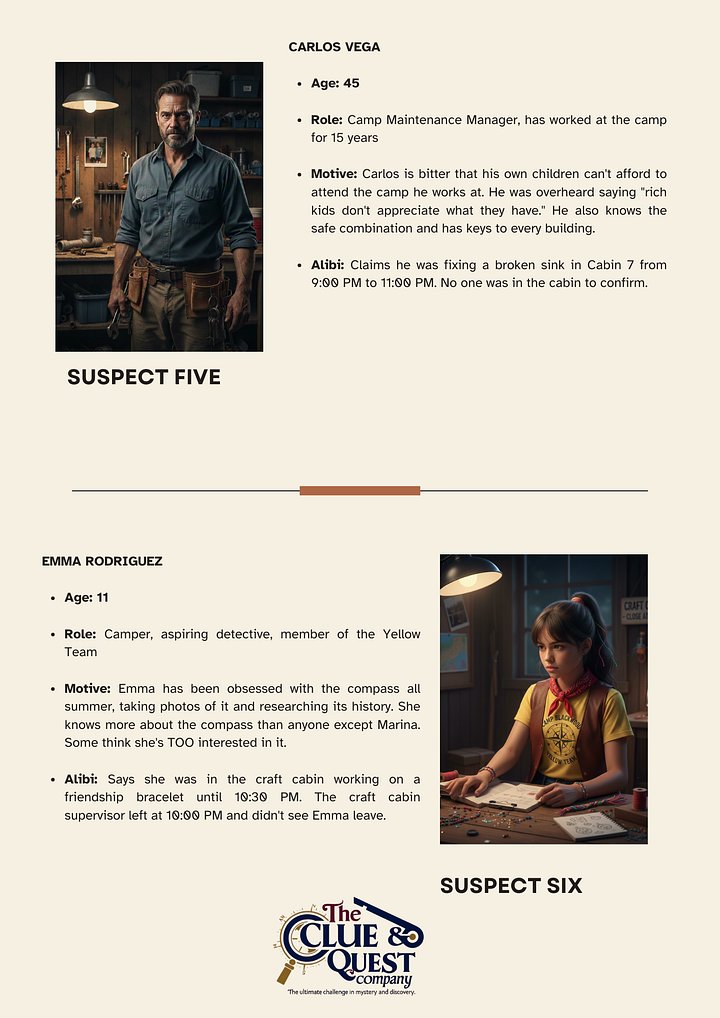 The Mystery of Camp Blackwood (Print n Play) product image (2)
