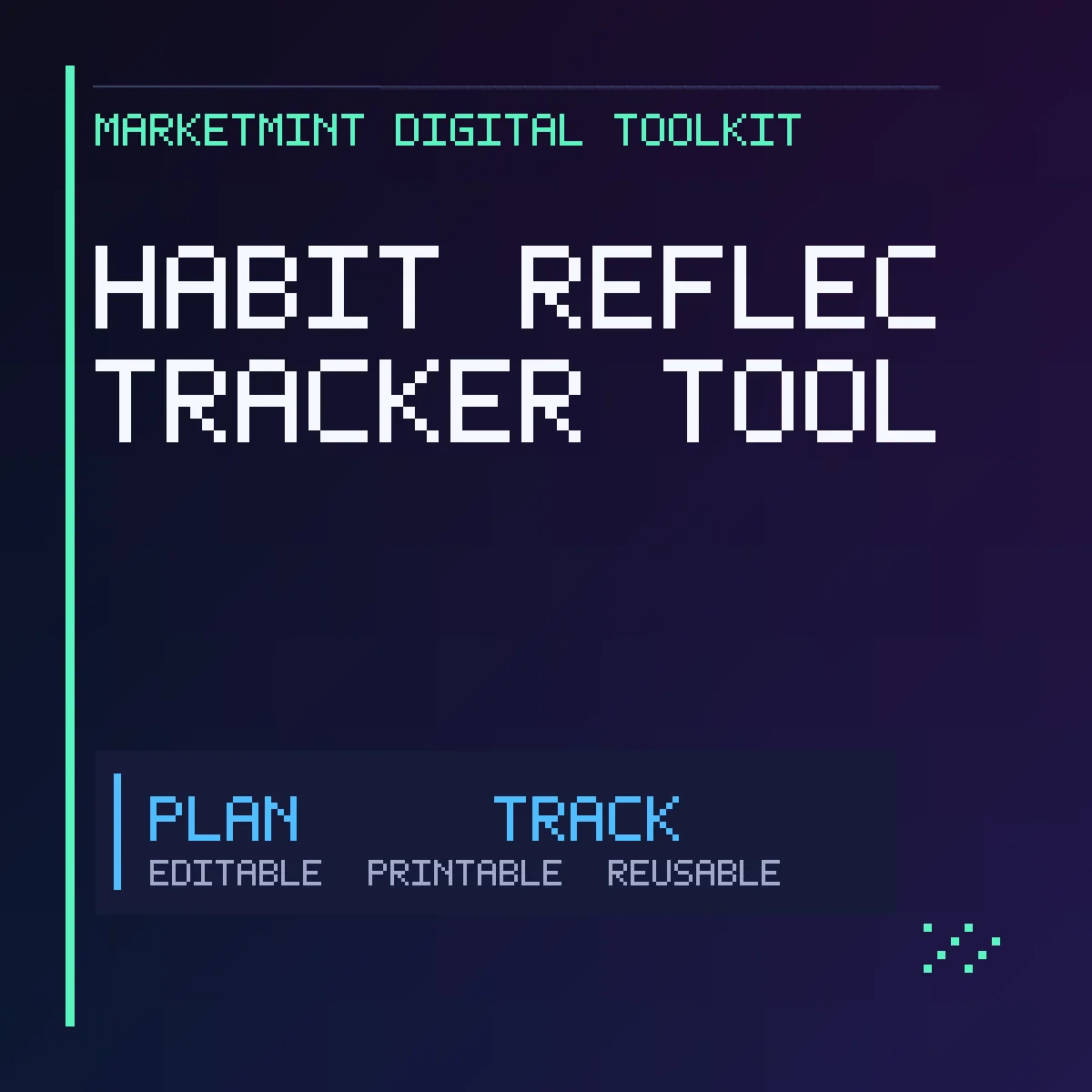 Habit Reflection Tracker Toolkit product image (1)