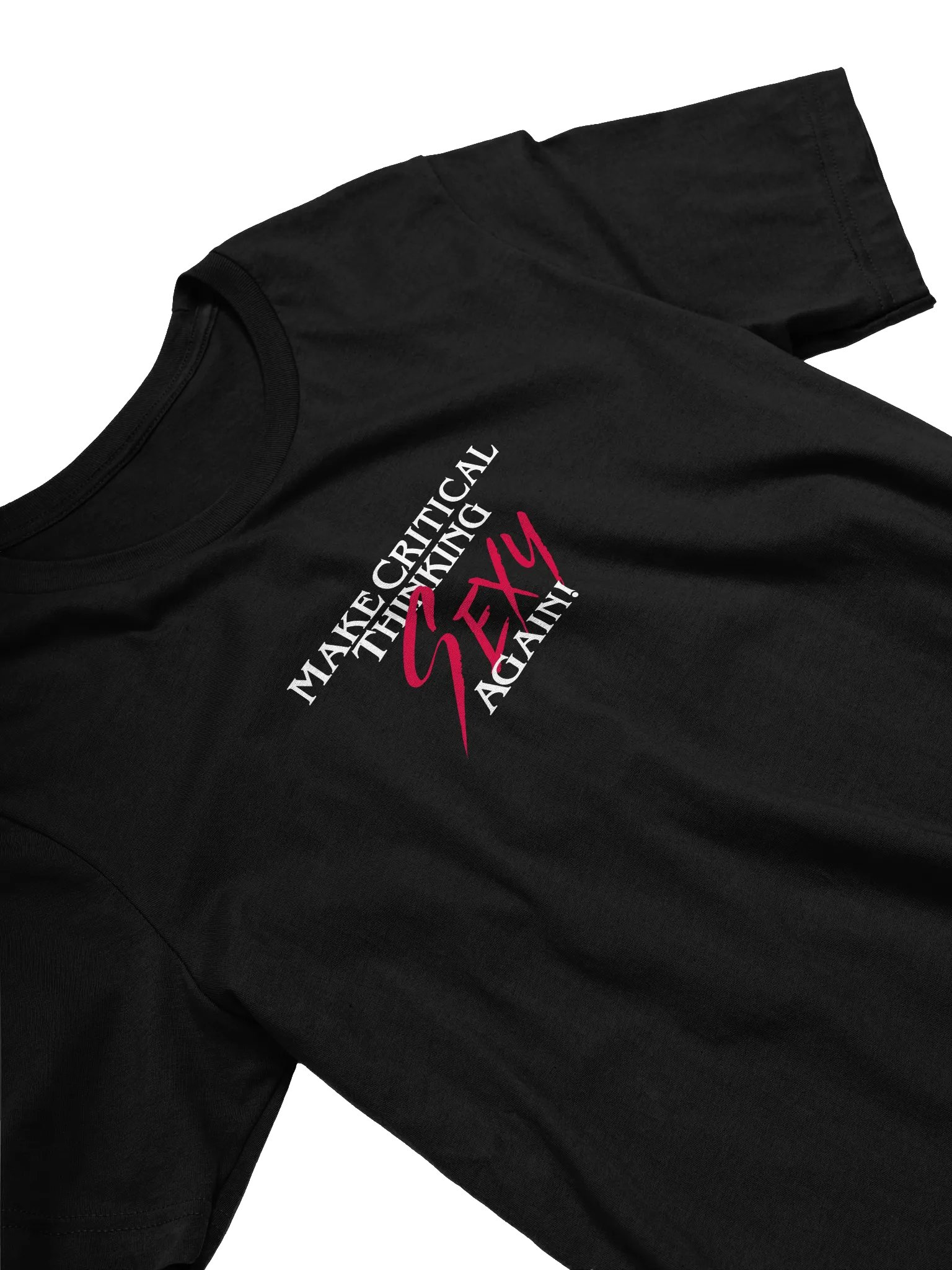 Make Critical Thinking Sexy Again! Black/Grey Unisex product image (3)