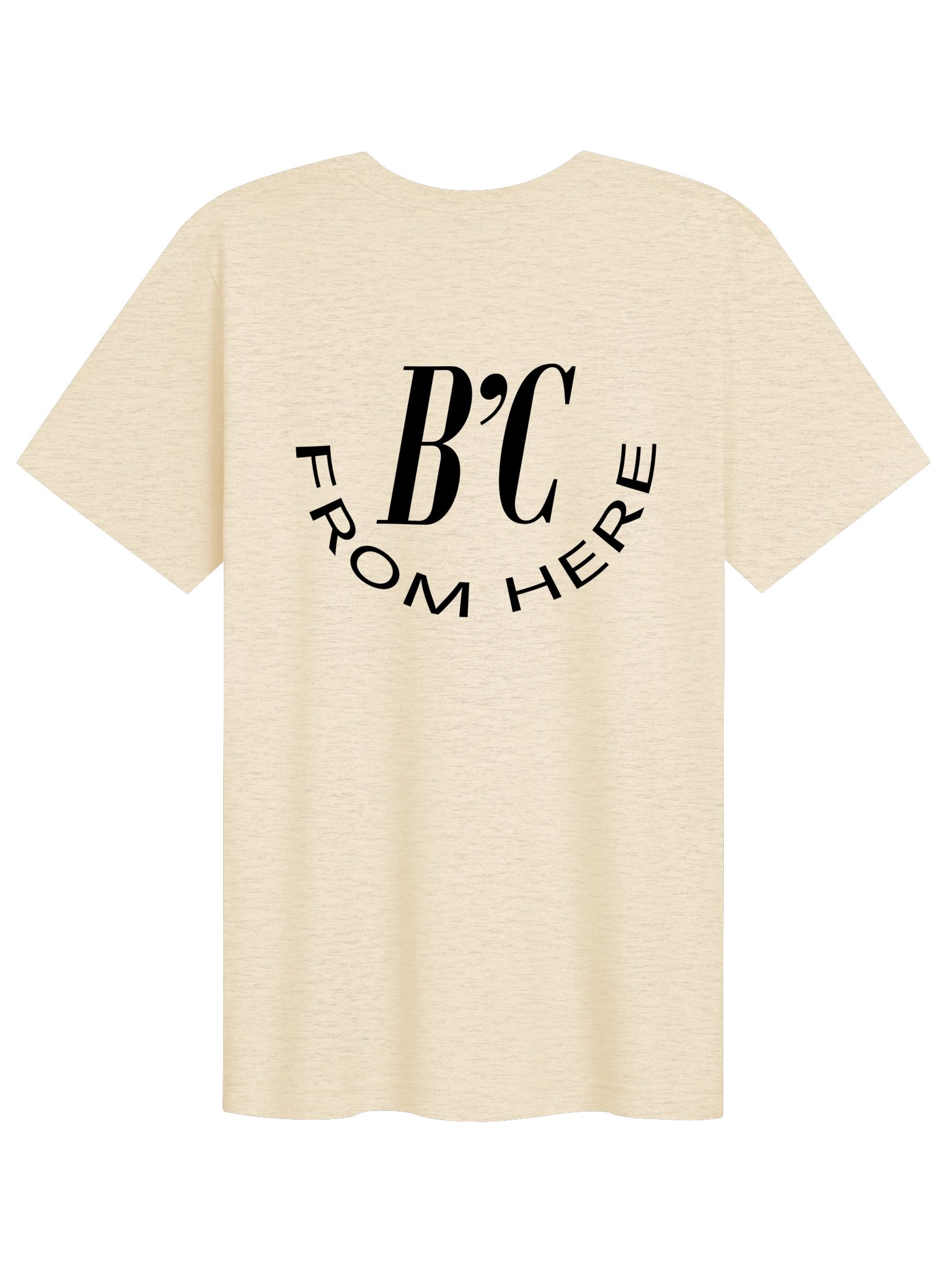 Classic T-Shirt // B'C From Here product image (2)