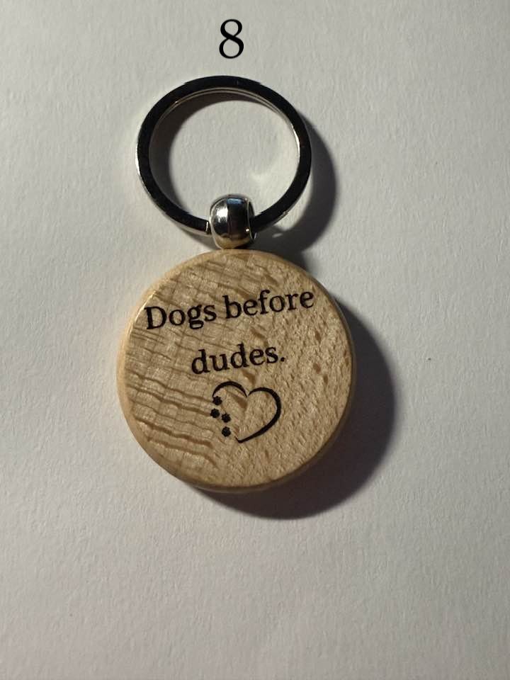 Pet Lover Vibes Wooden Keychains | Cat, Dog & Animal Designs | Gifts for Pet Parents (2) product image (8)