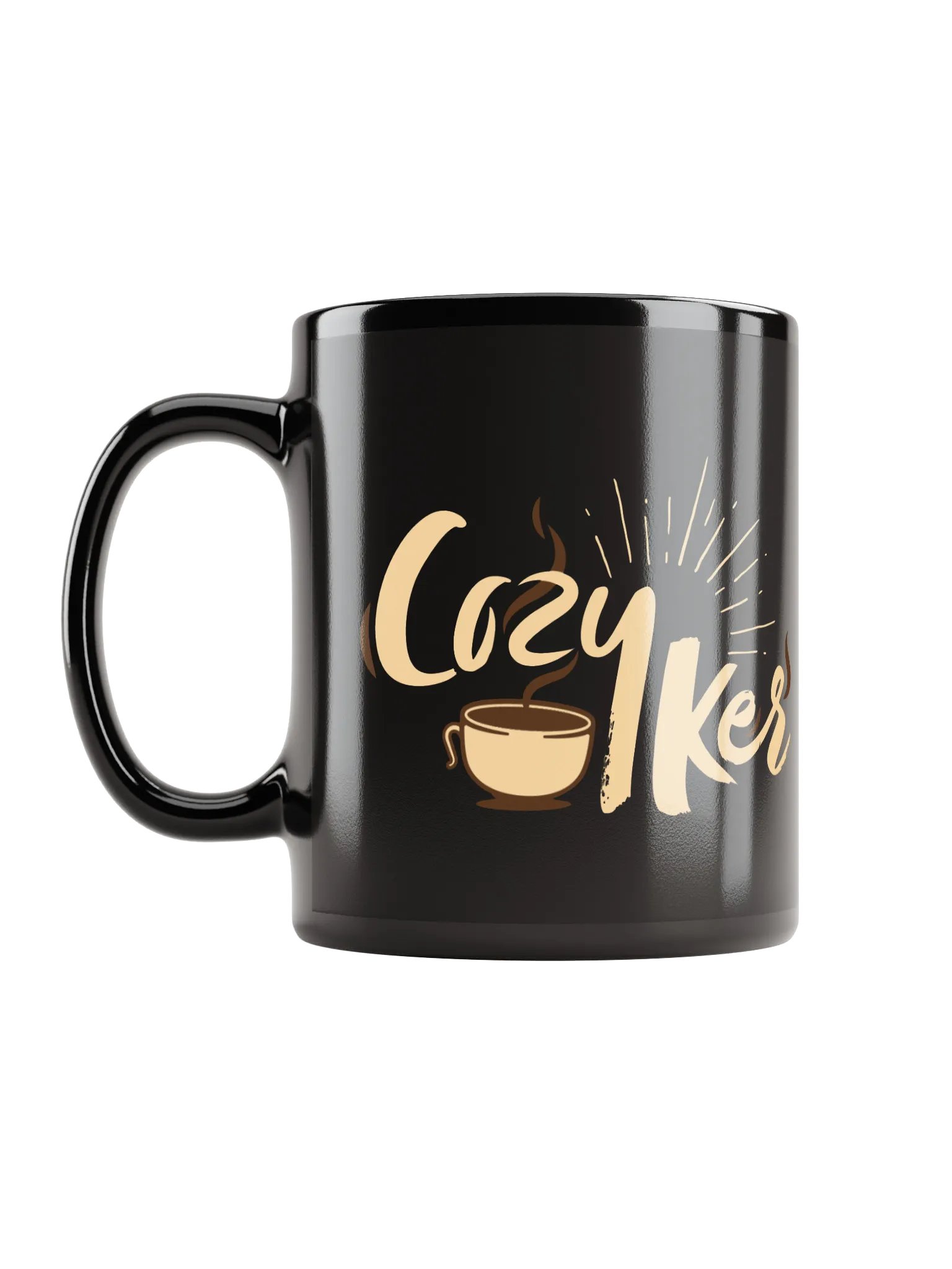 CozyKer Black Mug product image (6)