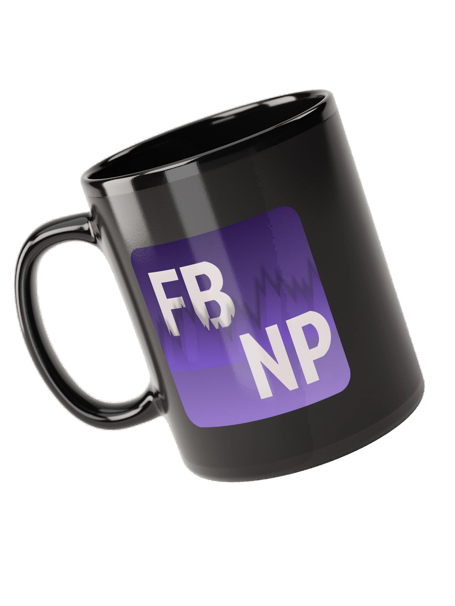 FBNP First Bots Now Players Black Glossy Mug product image (9)