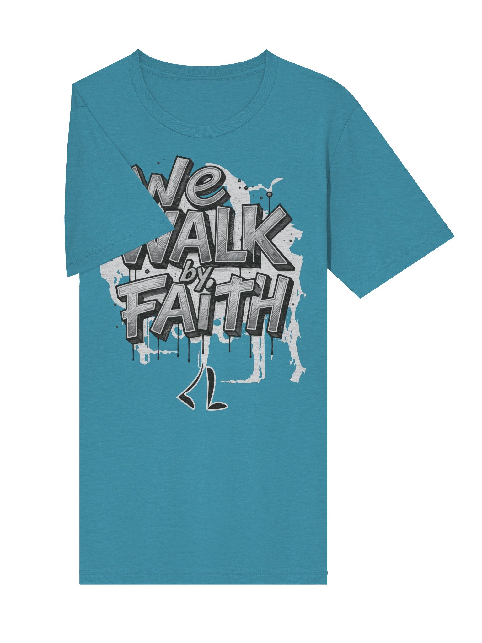 We Walk by Faith T-shirt product image (8)