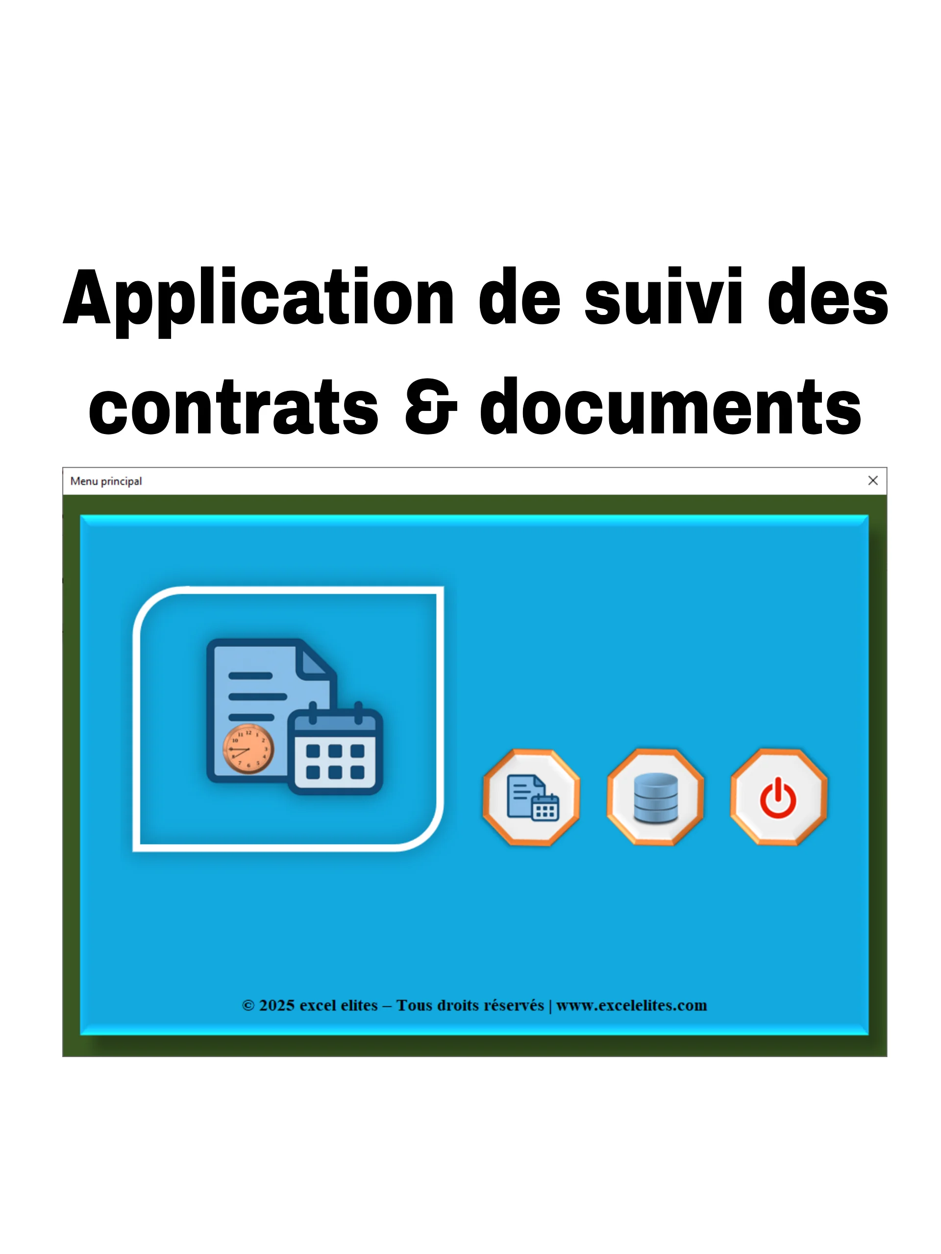 Application de Suivi des Contrats & Documents product image (1)