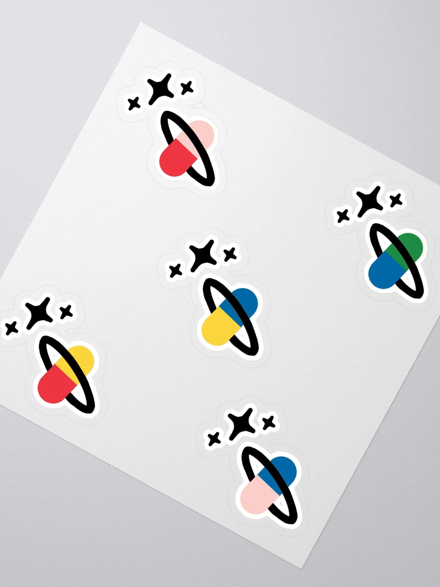 Multi Capsule Sticker Sheet product image (2)